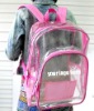 Cute Multipurpose Clear PVC School backpack Bag