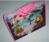 Cute PP woven lamianted handbag for toys