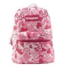 Cute Pink Love hearts girl school bag