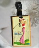 Cute & Popular pvc luggage tag