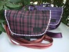 Cute Red Checked Janpan Digital Camera Bag