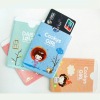 Cute Rigid PVC Vinyl  Bank Card Holder