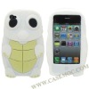 Cute Sea Turtle Silicone Case Cover for iPhone 4S / iPhone 4(White)