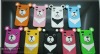 Cute bear popular case for iphone4/4S