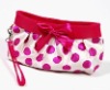 Cute bowknot cosmetic bag