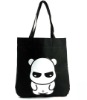 Cute canvas tote bag for shopping