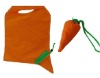 Cute carrot shape folding shopping bag