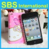 Cute cartoon glossy hard case for touch 4