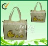 Cute chicken non woven carry bag for promotion