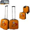 Cute children hand luggage trolley