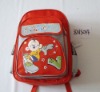 Cute design red schoolbag for kids