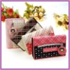 Cute fashion PU lady beautiful coin wallet