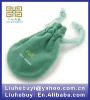 Cute green knit mobile phone bag