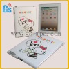 Cute hello kitty hard back cover case for ipad 2