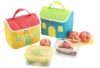 Cute house shape kids insulated lunch bag