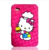 Cute kitty tablet pc case for SAM Galaxy Tab/P1000 case