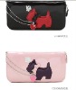 Cute ladies zipper PU women wallet ,0355