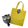 Cute owl folding shopping bag