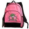 Cute pink girl school bag backpack