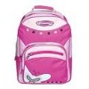 Cute pink two-tone butterful nice school bag