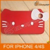 Cute silicon case for Iphone4\4S(LF-0583)