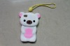 Cute silicon case for mobile phone