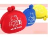 Cute silicone coin purse for promotion gift