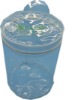 Cylindric plastic bag