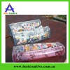 Cylindrical pvc pencil case with rabbit printing