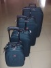 D.Green luggage bags