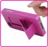 DELUXE HARD STRETCH BRACKET STAND CASE COVER FOR iPhone 4S 4 4G