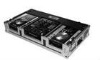DJ coffin for turntable&mixer system (battle positioned)