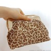 DRAPERY CHIFFON MINT POUCH/ Purse for Clutch type/ Gift for Girls, Women and Females