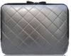 Dark gray PU notebook bag,notebook sleeve,briefcase