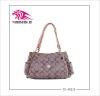 Dead colour handbag made of high quality pu