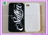 Debossed logo silicone cover for iphone 4g