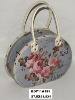 Decorative sweet wood handbag