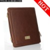 Deiking DK Portable Zippered Leather Case Pouch Handbag for ipad2 9.7" Stand case