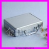 Delicate Silver Aluminum Cosmetic Case