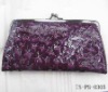 Delicated purple color lady wallet
