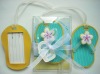 Delicately packed - soft pvc baggage tag