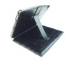 Deluxe Leather Case Stand for Apple iPad 2