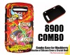 Designed Combo Cell Phone Case for Blackberry 8900 (Over 7 years of mobile phone case producing)