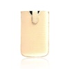 Designer Style C.E.O Leather Glide for Apple iPhone 3G/3GS (Soft White)