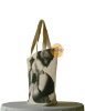 Designer Tote Bag "Mother flower" Made from heavy canvas
