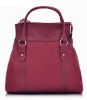 Designer leather handbag