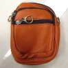 Designer leather waist bag