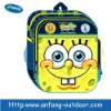 Designer sponge bob child school bag