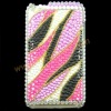 Detachable Colorful Pattern Diamond Hard Case Cover Skin For iPod touch 4