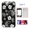 Detachable Flowers Hard Case for iPod Touch 2 / 3